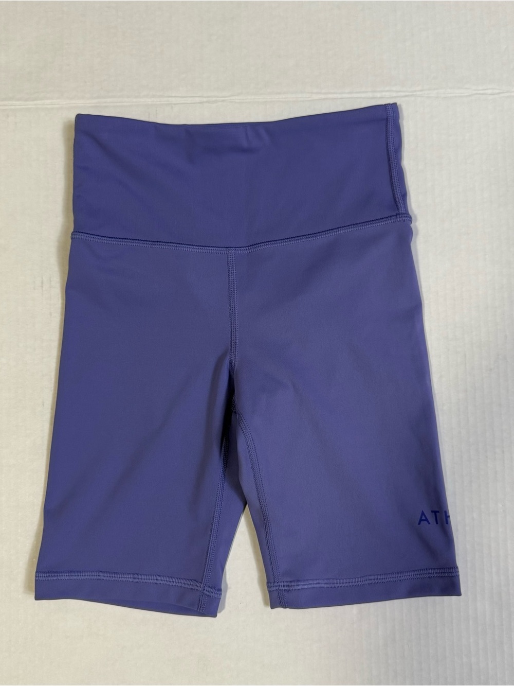 Athleta Elation Train 7" Short SIZE XXS  in Purple Biker Shorts Active Shorts